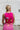 Max Voltage High Neck Bra Pink